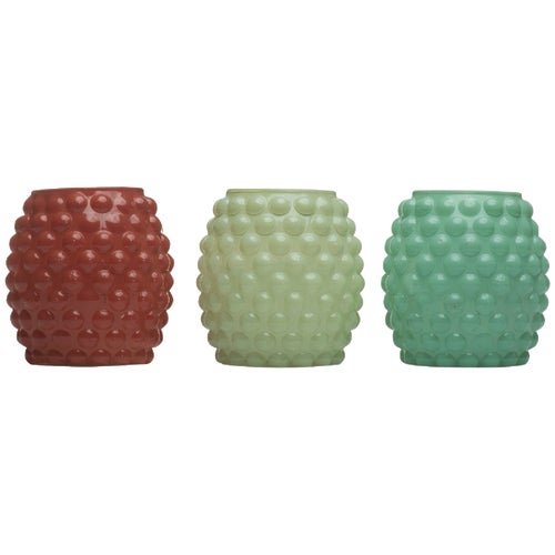 1417042 Tiki Bubble Glass Votive Citronella Candle