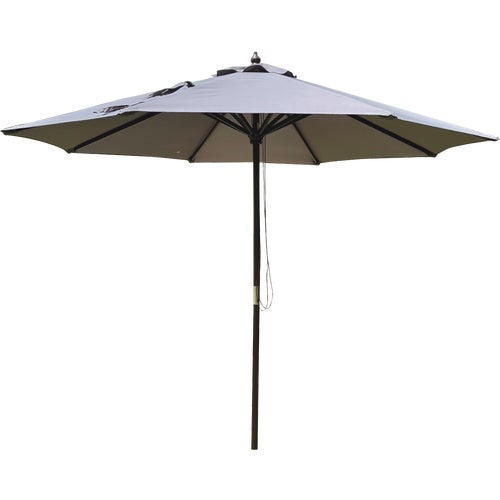 TJWU-003A-230-GRY Outdoor Expressions Market Patio Umbrella