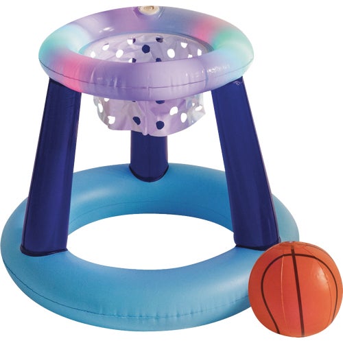 PC3144BKB PoolCandy LED Floating Basketball Set