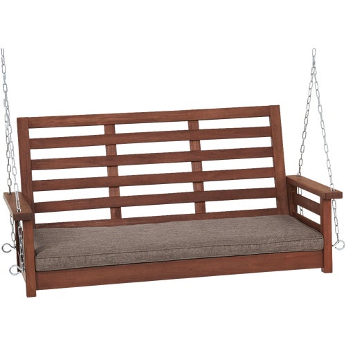 JPC-307OL Jack Post Cushioned Hardwood Porch Swing