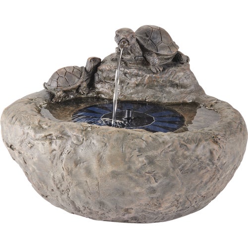 9892725 Lumineo Solar Turtle Fountain