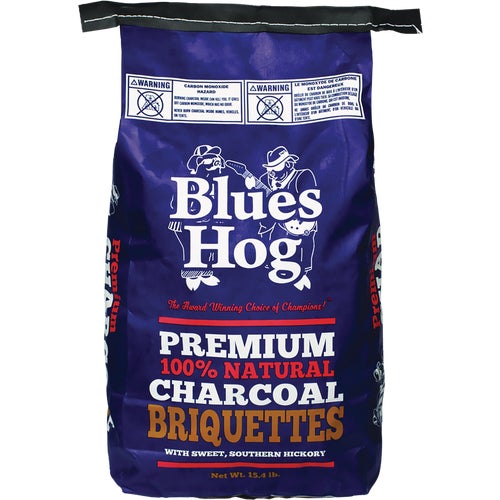 90915 Blues Hog Natural Premium Hardwood Charcoal Briquettes