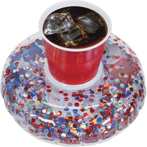 US1727USG PoolCandy Stars & Stripes Glitter Drink Float