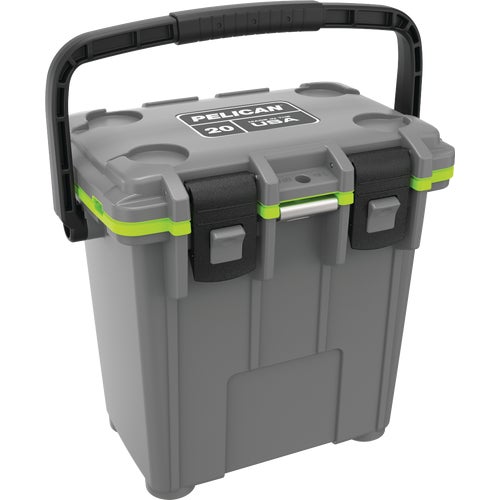 20Q-1-DKGRYEGRN Pelican Elite 20 Qt. Cooler