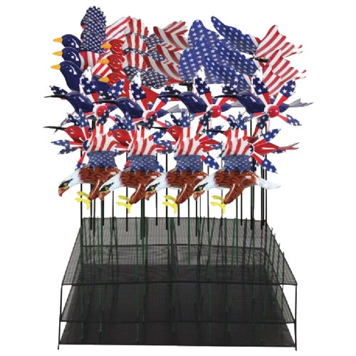 81102 Exhart WindyWings Patriotic Garden Stake