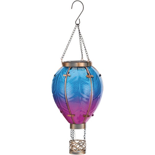 12767 Regal Art & Gift Hot Air Balloon Hanging Solar Light