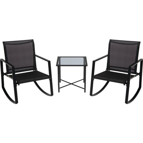 TJF-T044 Outdoor Expressions Huntington 3-Piece Chat Set