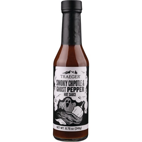 HOT002 Traeger Smoky Chipotle & Ghost Pepper Hot Sauce