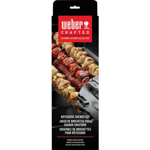 7675 Weber Rotisserie Skewer Set