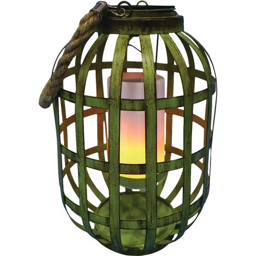 QLP1358SLR-HH-TM Alpine Rustic LED Solar Patio Lantern