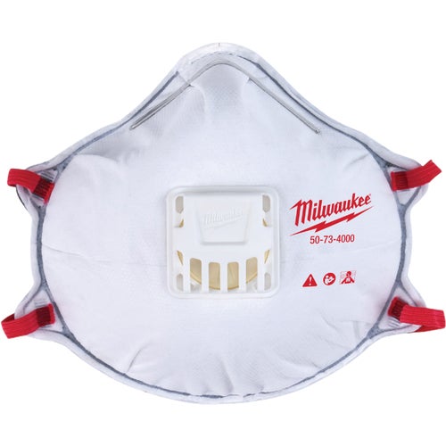 48-73-4004 Milwaukee Disposable Respirator with Gasket