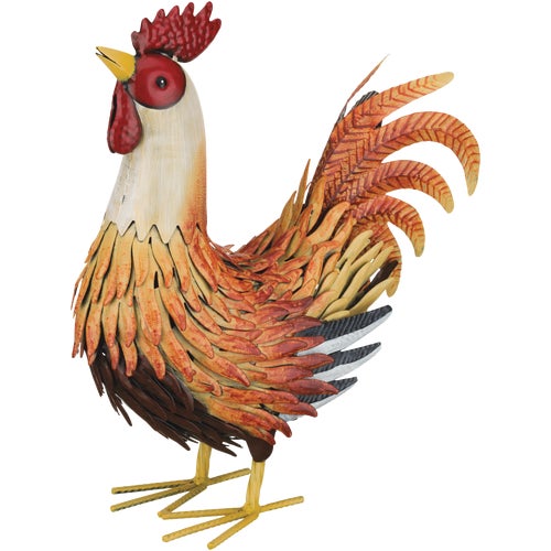 13003 Regal Art & Gift Sunburst Rooster Lawn Ornament