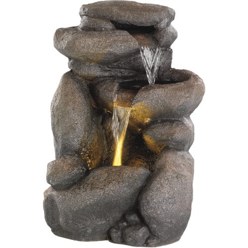 9787549 Lumineo Stone Waterfall Fountain