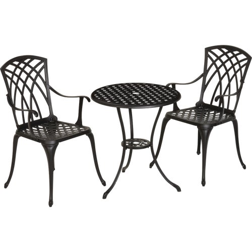 XG-1059 Outdoor Expressions Harriet 3-Piece Bistro Set