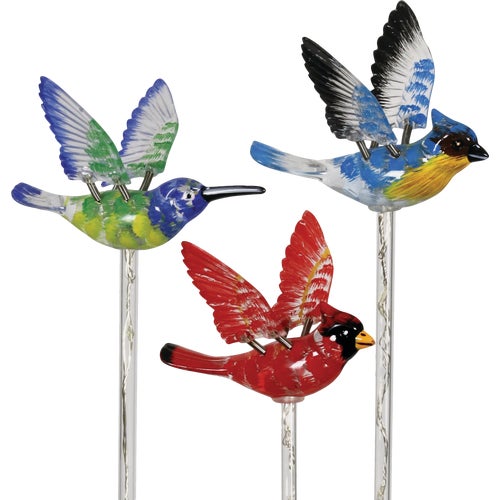 54901 Exhart WindyWings Bird Solar Stake Light