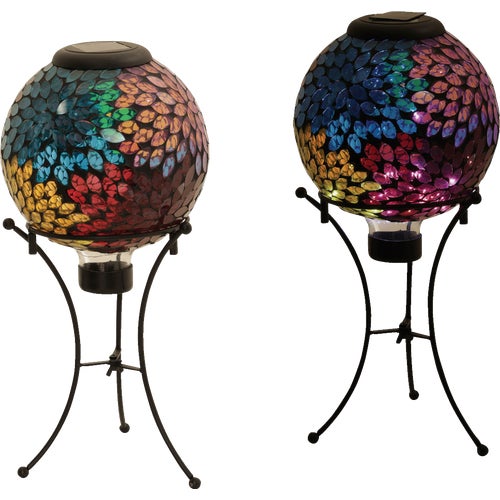 HMD173SLR Alpine Solar Mosaic Globe and Globe Stand